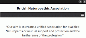 British Naturopathic Association (BNA)
